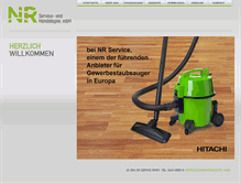 Tablet Screenshot of nr-service.de